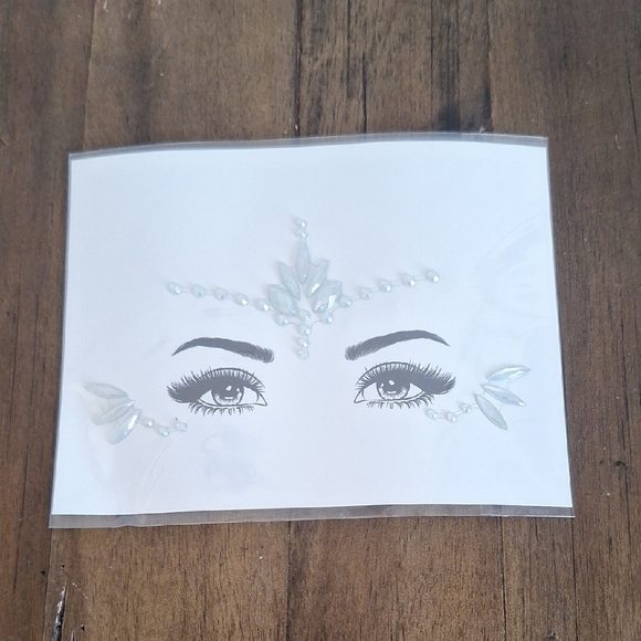 Other - Rhinestone Face Gems Jewels Face Crystal Stickers